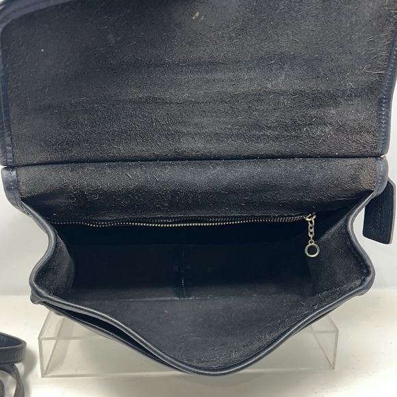 Coach Legacy Vintage 9927 Willis Black Leather Shoulder Crossbody Handbag - Picture 14 of 16